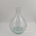 Recycle blue Light blue Glass vase For Wedding